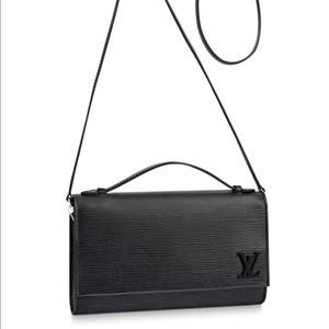 Louis Vuitton Cross-body Black Leather Clery